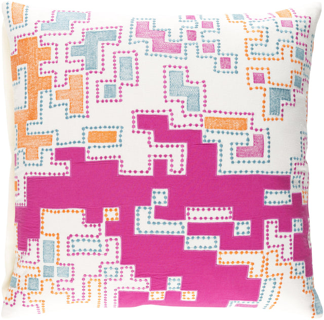 Surya Macro ACR-002 18"H x 18"W Pillow Kit