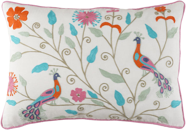 Surya Mayura MUA-001 13"L x 19"W Lumbar Pillow