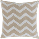 Surya Metallic Stamped MS-002 18"H x 18"W Pillow Cover
