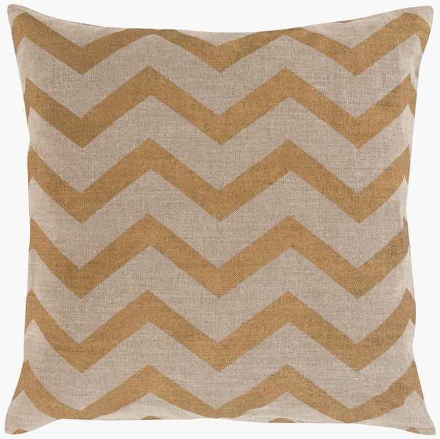 Surya Metallic Stamped MS-005 20"H x 20"W Pillow Kit