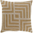 Surya Metallic Stamped MS-006 22"H x 22"W Pillow Kit