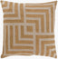 Surya Metallic Stamped MS-006 22"H x 22"W Pillow Kit