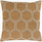 Surya Metallic Stamped MS-007 20"H x 20"W Pillow Kit