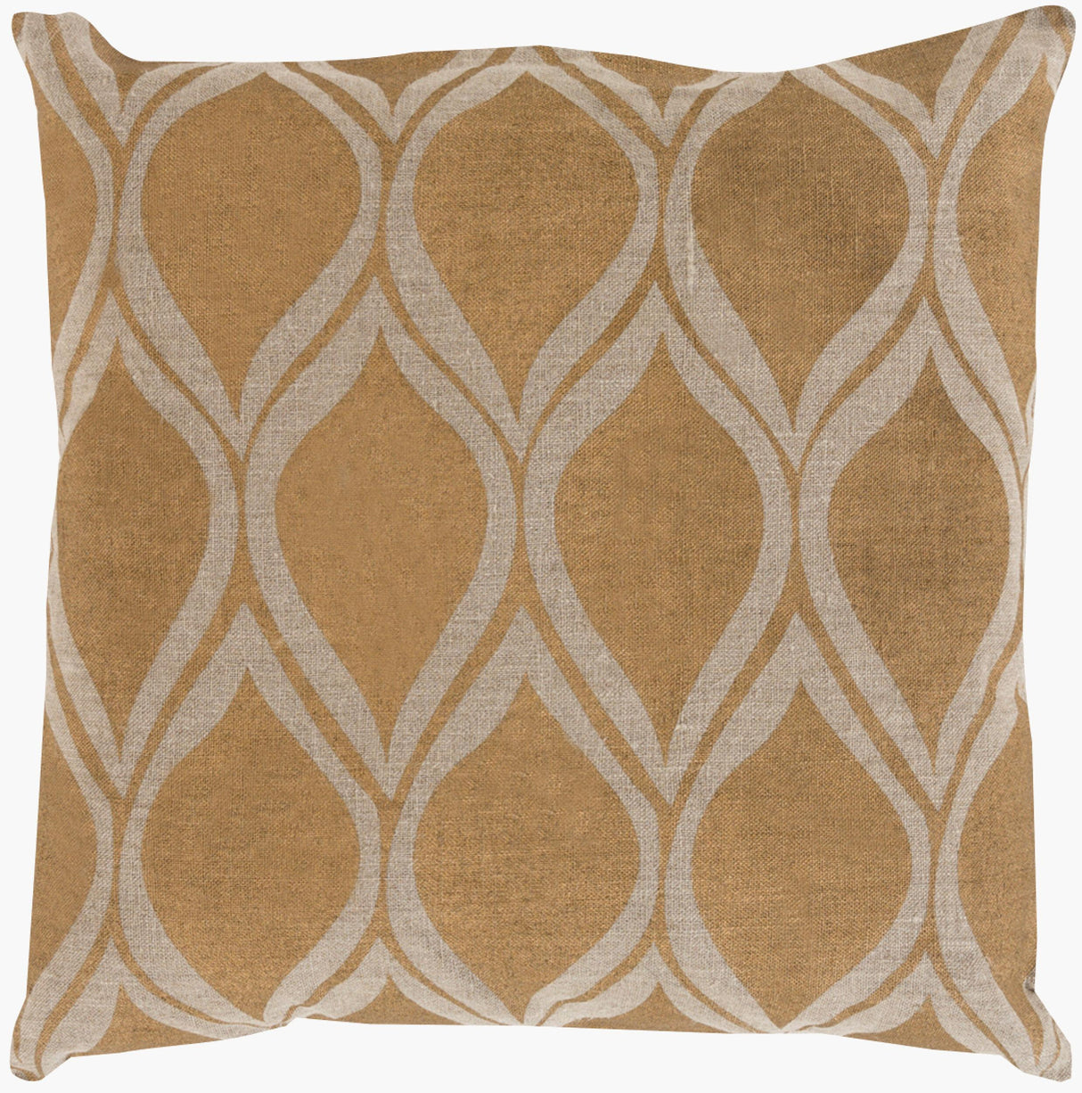 Surya Metallic Stamped MS-008 22"L x 22"W Pillow