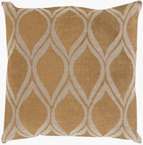 Surya Metallic Stamped MS-008 22"L x 22"W Pillow