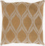 Surya Metallic Stamped MS-008 22"L x 22"W Pillow
