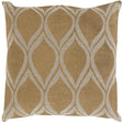 Surya Metallic Stamped MS-008 22"H x 22"W Pillow Cover