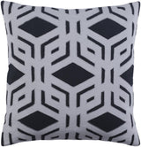 Surya Millbrook MBK-001 18"H x 18"W Pillow Cover