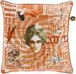 Surya Mind Games MNG-003 20"H x 20"W Pillow Cover