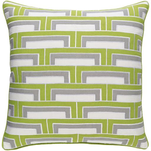 Surya Mod Steps MSP-002 22"H x 22"W Pillow Cover