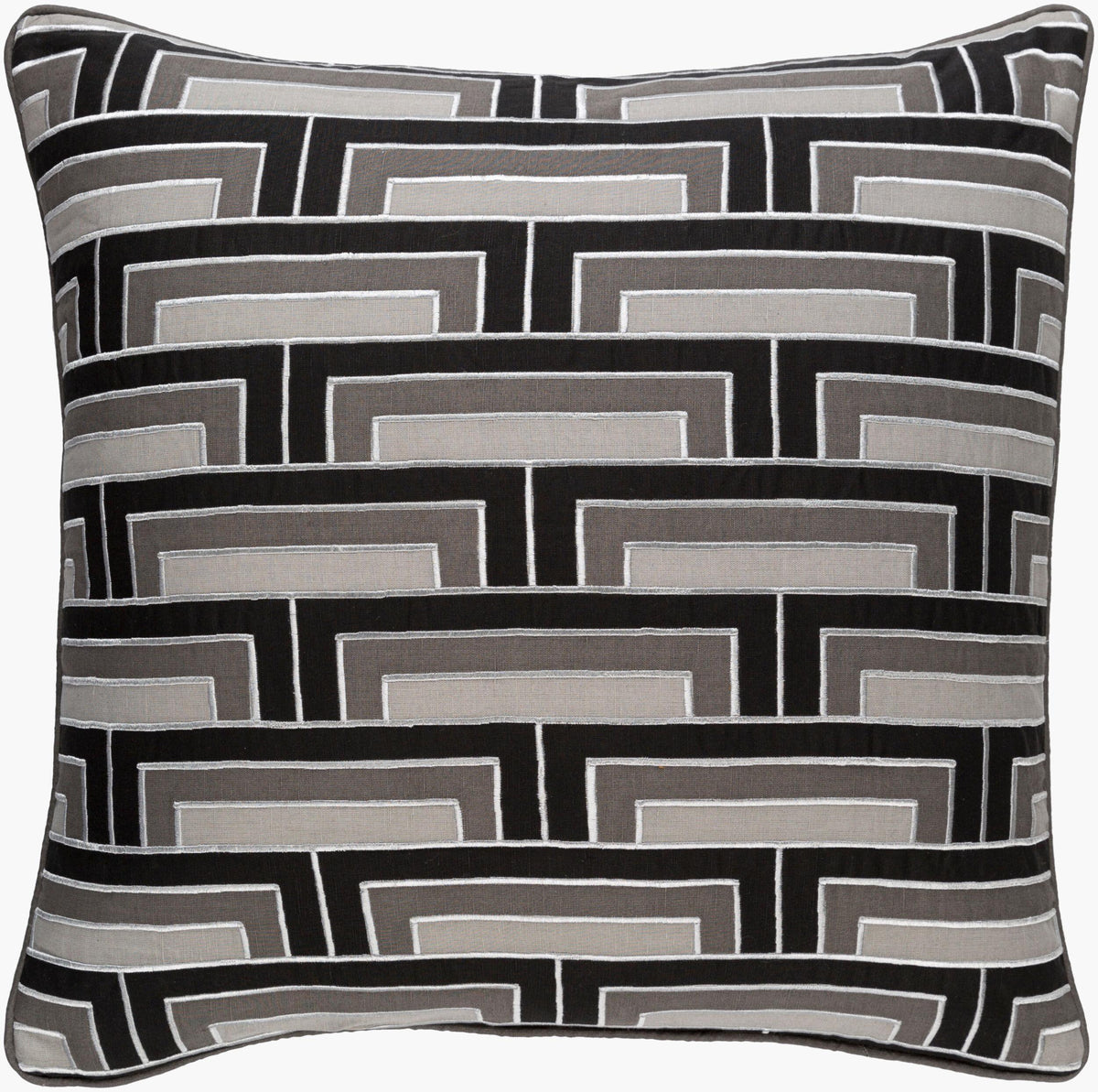 Surya Mod Steps MSP-003 20"L x 20"W Pillow