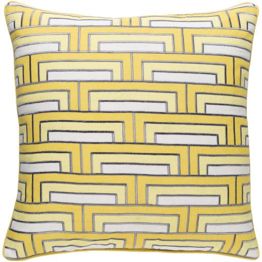 Surya Mod Steps MSP-004 22"H x 22"W Pillow Cover