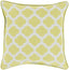 Surya Morrocan Printed Lattice MPL-002 20"H x 20"W Pillow Cover