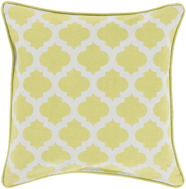 Surya Morrocan Printed Lattice MPL-002 22"H x 22"W Pillow Cover