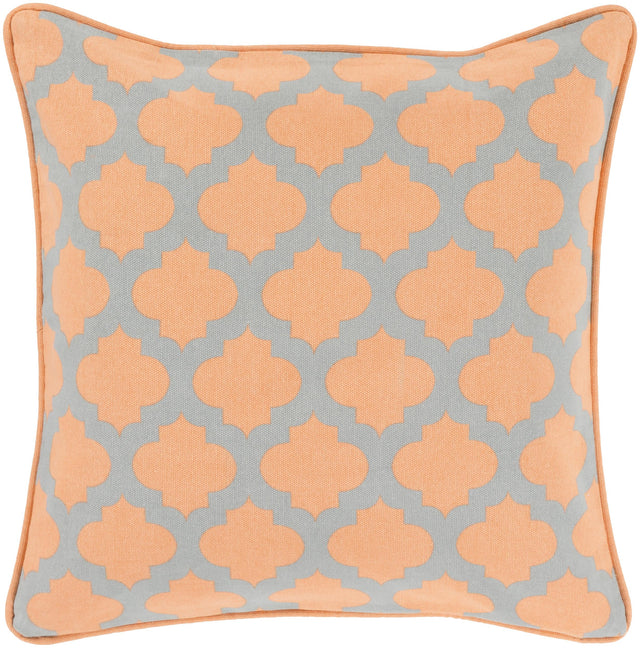 Surya Morrocan Printed Lattice MPL-004 20"H x 20"W Pillow Cover