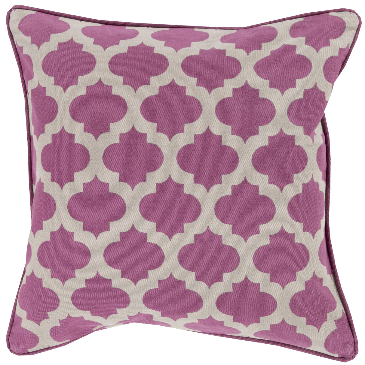 Surya Morrocan Printed Lattice MPL-005 20"H x 20"W Pillow Cover