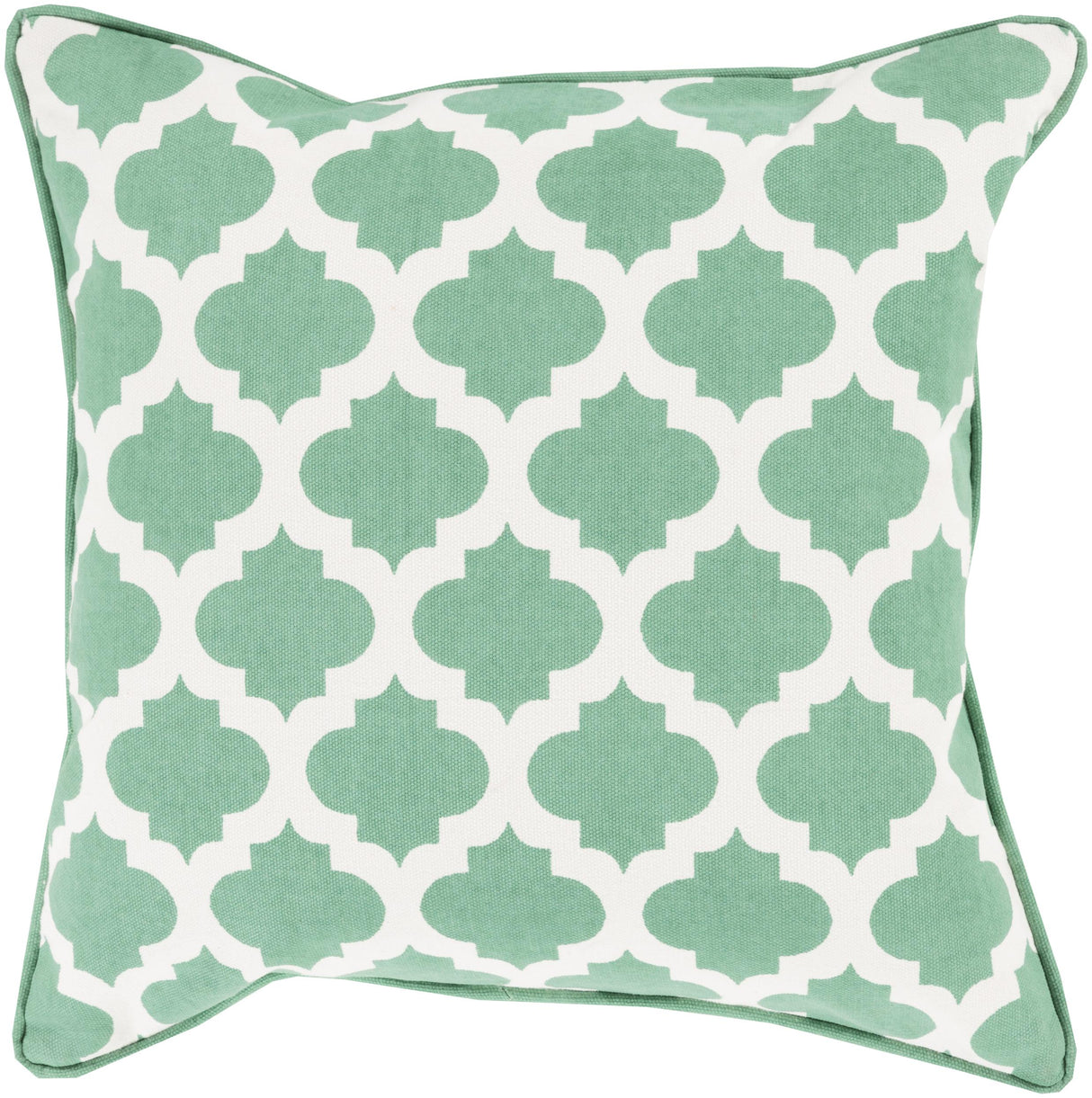Surya Morrocan Printed Lattice MPL-009 20"H x 20"W Pillow Cover