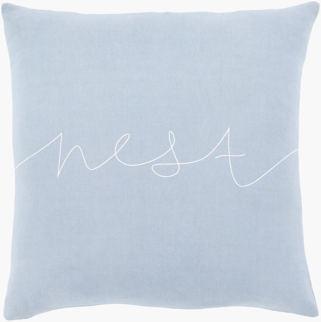 Surya Motto MTT-002 22"L x 22"W Pillow
