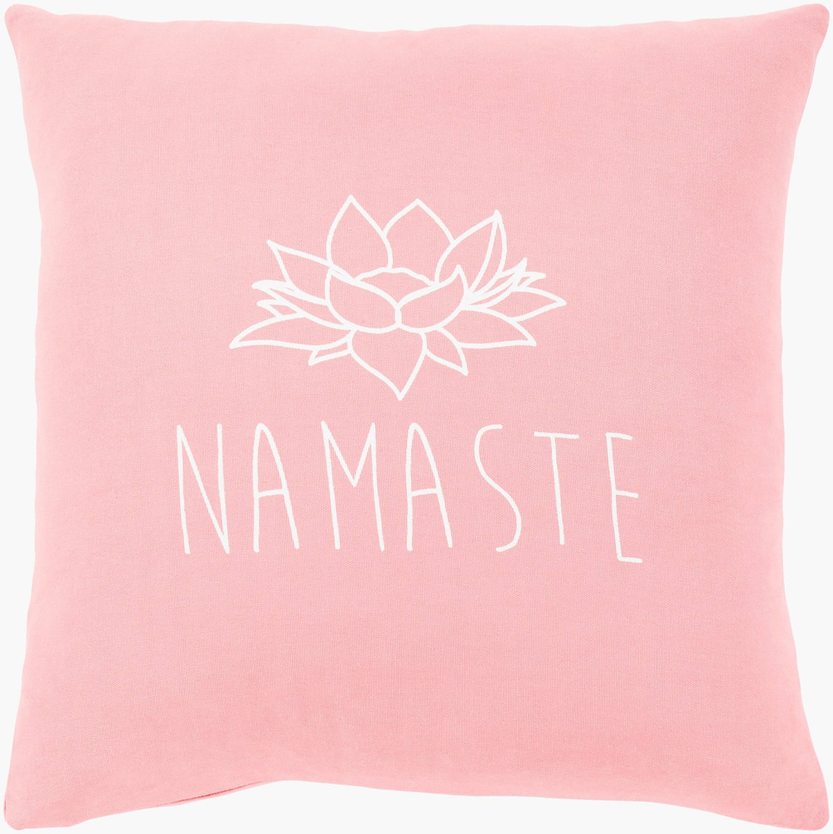 Surya Motto MTT-004 18"L x 18"W Pillow