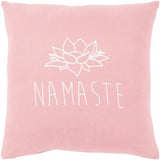 Surya Motto MTT-004 18"H x 18"W Pillow Cover