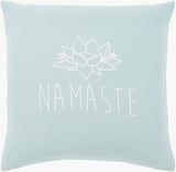 Surya Motto MTT-005 18"L x 18"W Pillow