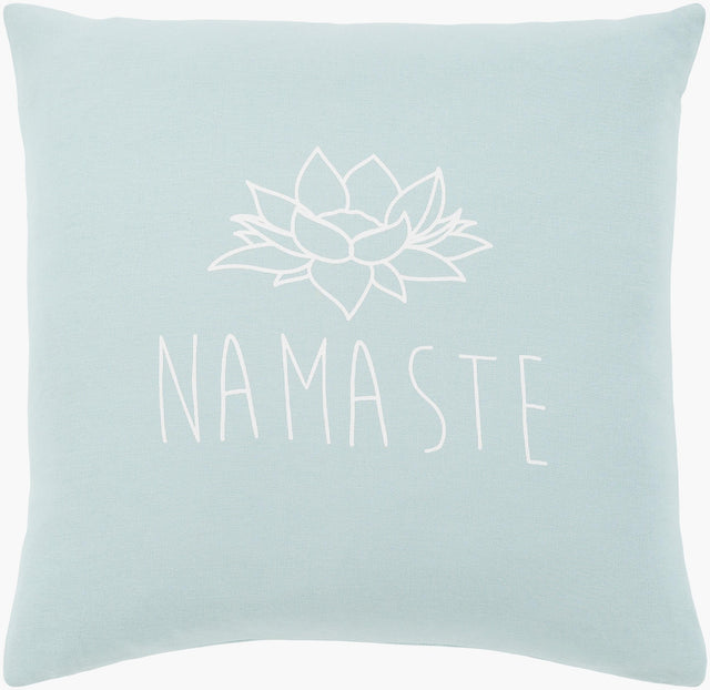 Surya Motto MTT-005 18"L x 18"W Pillow