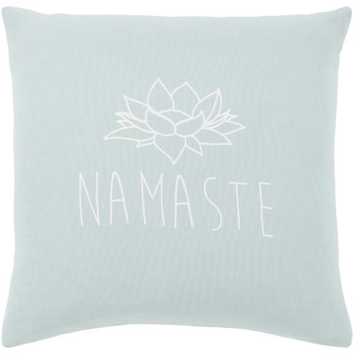 Surya Motto MTT-005 22"H x 22"W Pillow Cover