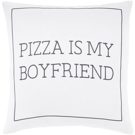 Surya Motto MTT-006 22"H x 22"W Pillow Cover