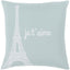 Surya Motto MTT-007 22"H x 22"W Pillow Cover