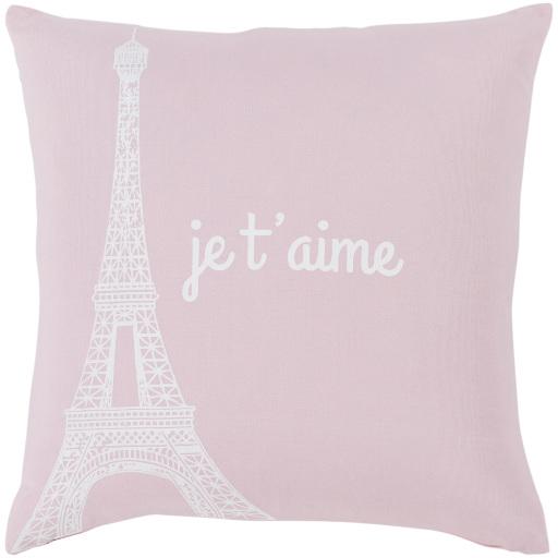 Surya Motto MTT-009 20"H x 20"W Pillow Cover