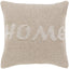 Surya No Place Like Home NPH-001 18"H x 18"W Pillow Kit
