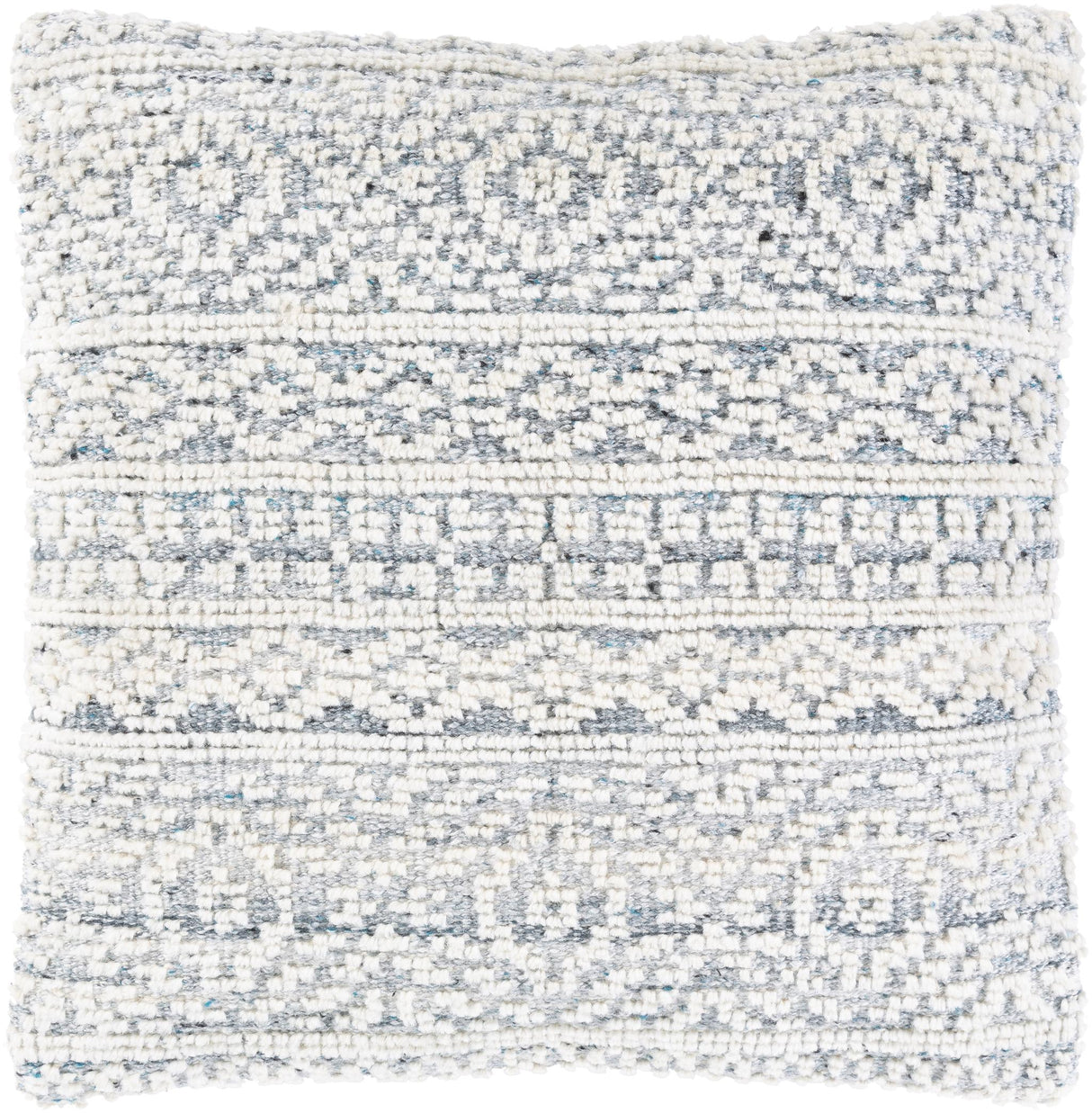 Surya Nobility NBI-009 Aqua Beige 22"H x 22"W Pillow Kit