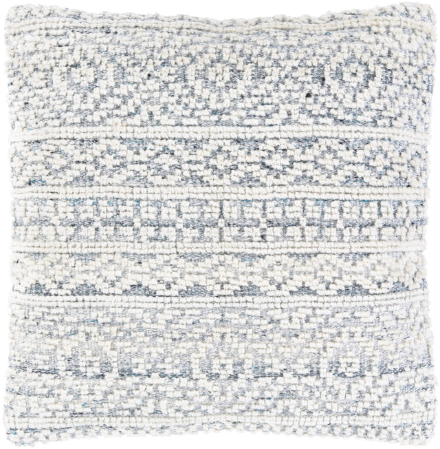 Surya Nobility NBI-009 Aqua Beige 22"H x 22"W Pillow Kit