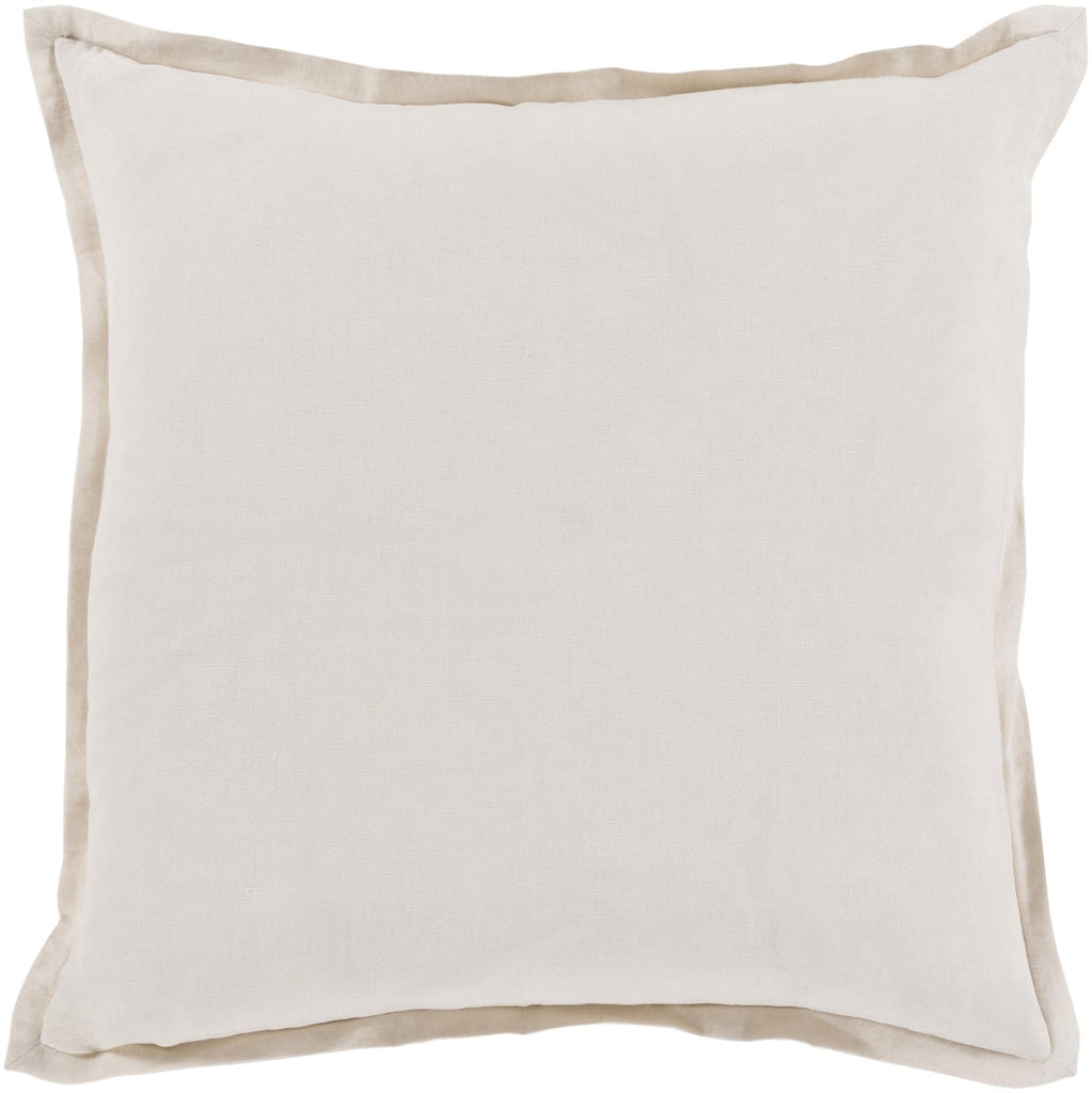 Surya Orianna OR-006 Taupe 18"H x 18"W Pillow Cover