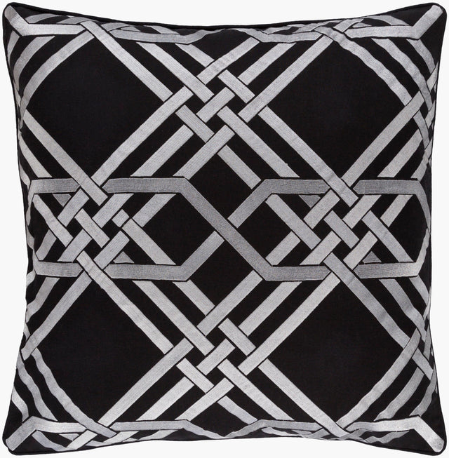 Surya Pagoda PAG-004 18"L x 18"W Pillow