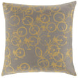 Surya Pedal Power PDP-002 20"H x 20"W Pillow Cover
