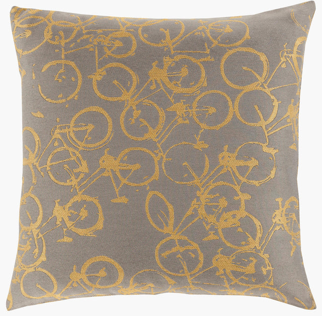 Surya Pedal Power PDP-002 22"H x 22"W Pillow Kit