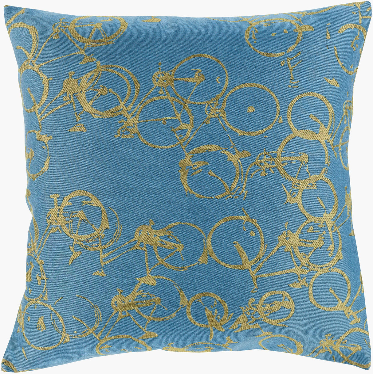 Surya Pedal Power PDP-004 13"H x 19"W Pillow Kit