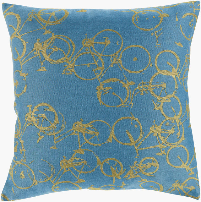 Surya Pedal Power PDP-004 18"H x 18"W Pillow Kit