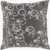 Surya Pedal Power PDP-005 22"H x 22"W Pillow Kit