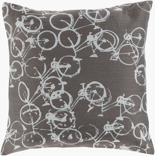 Surya Pedal Power PDP-005 22"H x 22"W Pillow Kit