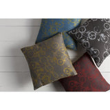 Surya Pedal Power PDP-006 20"H x 20"W Pillow Cover