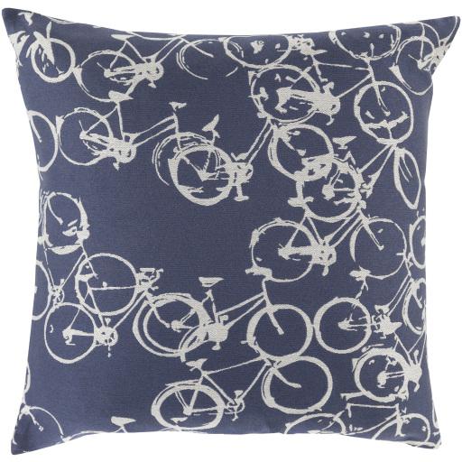 Surya Pedal Power PDP-007 20"H x 20"W Pillow Cover