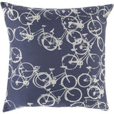 Surya Pedal Power PDP-007 20"H x 20"W Pillow Cover