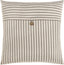 Surya Penelope Stripe PSP-001 Brown Charcoal 20"H x 20"W Pillow Kit