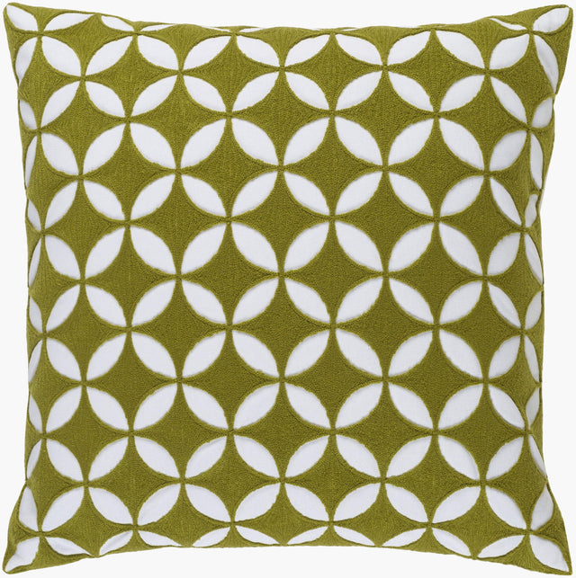 Surya Perimeter PER-005 18"L x 18"W Pillow