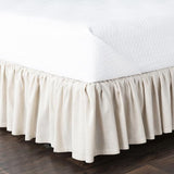 Surya Peyton Ruffle RLSKT-1000 78"W x 80"L x 15"DL Bedding