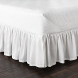 Surya Peyton Ruffle RLSKT-1002 78"W x 80"L x 15"DL Bedding