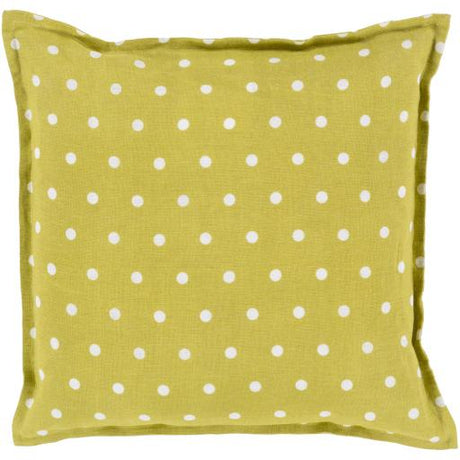 Surya Polka Dot PD-002 18"H x 18"W Pillow Cover