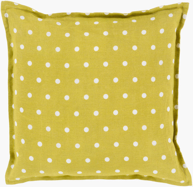 Surya Polka Dot PD-002 20"H x 20"W Pillow Kit